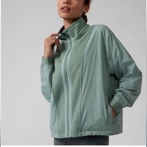 Athleta Evolve Hybrid Fleece Jacket -Small